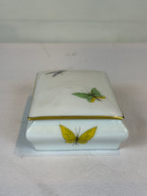 Load image into Gallery viewer, Limoges France Butterfly Collection Lidded Trinket Jewelry Box
