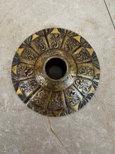 Load image into Gallery viewer, Antique French Empire Style Crystal and Gilt Brass Chandelier

