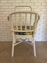 Load image into Gallery viewer, Vintage 1960s Maguire Style Rattan Arm Chair
