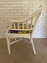 Load image into Gallery viewer, Vintage 1960s Maguire Style Rattan Arm Chair
