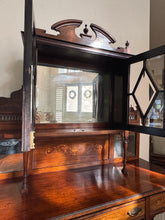 Load image into Gallery viewer, Antique English Rosewood &amp; Marquetry Chiffonier Server Buffet - 19th century
