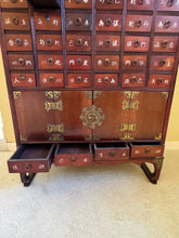 Load image into Gallery viewer, Vintage Korean Apothecary Cabinet by Furniture Classics Ltd.
