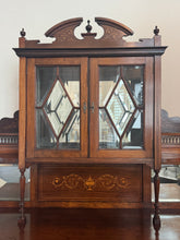 Load image into Gallery viewer, Antique English Rosewood &amp; Marquetry Chiffonier Server Buffet - 19th century
