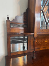 Load image into Gallery viewer, Antique English Rosewood &amp; Marquetry Chiffonier Server Buffet - 19th century
