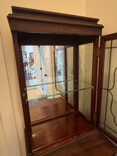 Load image into Gallery viewer, Antique China Cabinet, Display Cabinet Hutch, Bookshelf
