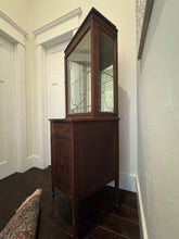 Load image into Gallery viewer, Antique China Cabinet, Display Cabinet Hutch, Bookshelf
