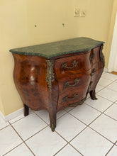 Load image into Gallery viewer, Early 20th Century Louis XV Style Commode Bombe with Marble Top and Ormolu Details
