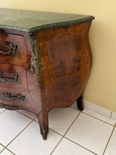 Load image into Gallery viewer, Early 20th Century Louis XV Style Commode Bombe with Marble Top and Ormolu Details
