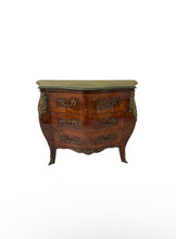 Load image into Gallery viewer, Early 20th Century Louis XV Style Commode Bombe with Marble Top and Ormolu Details
