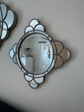 Load image into Gallery viewer, Pottery Barn Scalloped Wall Mirrors Set of 3
