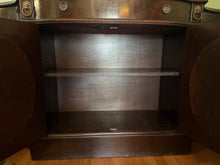 Load image into Gallery viewer, Antique 1920s Mirrored Buffet Cabinet Sideboard Credenza
