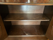 Load image into Gallery viewer, Antique 1920s Mirrored Buffet Cabinet Sideboard Credenza
