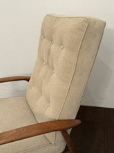 Load image into Gallery viewer, Milo Baughman for James, Inc. MCM Walnut Upholstered Recliner
