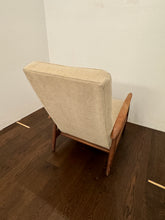 Load image into Gallery viewer, Milo Baughman for James, Inc. MCM Walnut Upholstered Recliner
