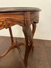 Load image into Gallery viewer, Vintage Country French Carved Side Table
