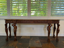 Load image into Gallery viewer, Maitland Smith Carved Console Table
