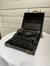 Load image into Gallery viewer, Antique 1934 Remington for Underwood Noiseless Portable Typewriter Serial #651232
