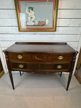 Load image into Gallery viewer, Vintage Hepplewhite Style Mahogany Sideboard/Buffet/Credenza
