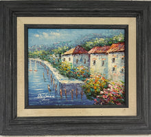 Load image into Gallery viewer, Mediterranean Villas Oil on Canvas by Dorfman
