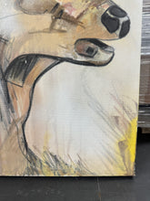 Load image into Gallery viewer, The Deer by Angelo Accetturo - Authentic Original Acrylic on Canvas
