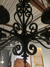 Load image into Gallery viewer, Farmhouse or Rustic Chandelier
