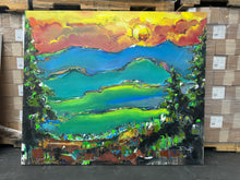 Load image into Gallery viewer, &quot;North Carolina&quot; by David &quot;Dalo&quot; Banegas, Signed - Authentic Original Acrylic on Canvas
