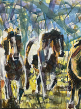 Load image into Gallery viewer, A Shaman&#39;s Dream by Kent Paulette - Authentic Original Acrylic on Canvas - Horse Painting
