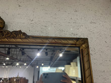 Load image into Gallery viewer, Delicate Painted Wood Mirror with a Bow Motif
