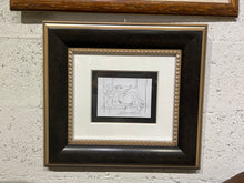 Load image into Gallery viewer, Framed Pen &amp; Ink Drawing by R.G. Serrano, 2007, Original
