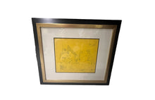 Load image into Gallery viewer, Framed Pen &amp; Ink Abstract Drawing by R.G. Serrano, 1993, Original
