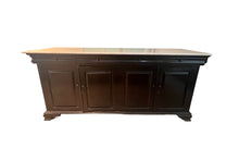 Load image into Gallery viewer, Victoria&#39;s Armoire Marble Top Buffet Table/Sideboard/Credenza
