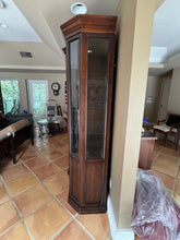 Load image into Gallery viewer, Vintage 1990 Century Furniture Armoire China Cabinet Media Center
