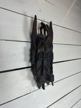 Load image into Gallery viewer, Vintage Hand Carved African Tribal Mask - Priced As-Is
