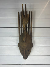 Load image into Gallery viewer, Vintage Hand Carved African Tribal Mask
