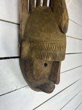 Load image into Gallery viewer, Vintage Hand Carved African Tribal Mask
