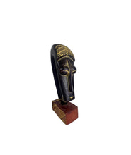 Load image into Gallery viewer, Hand Carved African Face Sculpture, Made in Ghana
