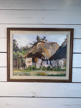 Load image into Gallery viewer, Agustin Gainza Rural Series Hut Painting Giclee Reproduction, 2001
