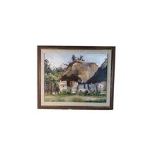 Load image into Gallery viewer, Agustin Gainza Rural Series Hut Painting Giclee Reproduction, 2001
