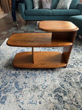 Load image into Gallery viewer, Vintage 1940s Heywood-Wakefield Three-Tier Surfboard End Tables, Model C3753
