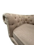 Load image into Gallery viewer, Chesterfield Style Sofa in Oatmeal Linen
