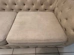Load image into Gallery viewer, Chesterfield Style Sofa in Oatmeal Linen
