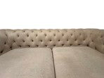 Load image into Gallery viewer, Chesterfield Style Sofa in Oatmeal Linen

