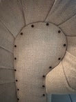 Load image into Gallery viewer, Chesterfield Style Sofa in Oatmeal Linen
