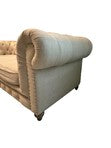 Load image into Gallery viewer, Chesterfield Style Sofa in Oatmeal Linen
