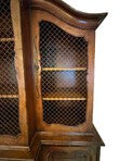 Load image into Gallery viewer, 19th Century British Breakfront China Cabinet with Copper Details
