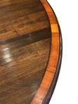 Load image into Gallery viewer, Cherry 60&quot; Round Birdcage Base Extending Dining Table With 2-24&quot; Leaves by Englishman&#39;s Fine Furnishings
