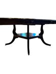 Load image into Gallery viewer, Cherry 60&quot; Round Birdcage Base Extending Dining Table With 2-24&quot; Leaves by Englishman&#39;s Fine Furnishings
