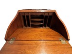 Load image into Gallery viewer, 19th Century British Petite Oak Secretary Desk by Mastacraft
