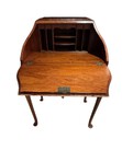 Load image into Gallery viewer, 19th Century British Petite Oak Secretary Desk by Mastacraft
