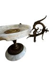 Load image into Gallery viewer, French Empire Style Marble &amp; D &#39;Ore Bronze Tazza C. 1900
